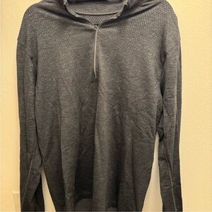 Metal Vent Tech Half Zip - Graphite Grey/Black